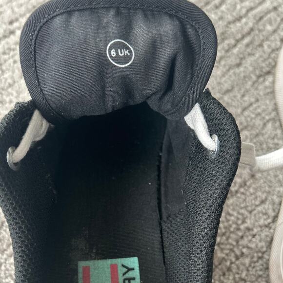 JC Play by Jeffrey Campbell Black Canvas 2” Platform Creeper Sneakers US Size 8 - Picture 2 of 9